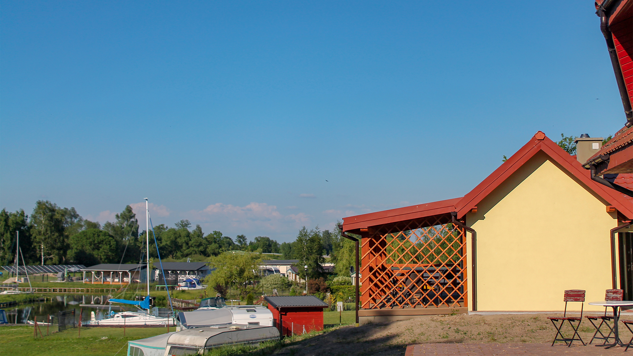 Domki nad jeziorem Kotek, Mazury, Zielony Gaj